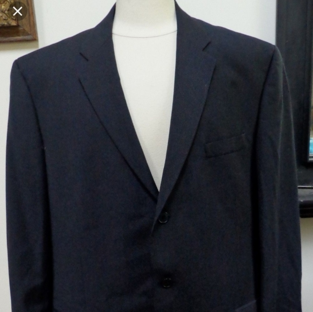 black Dkny wool blend blazer